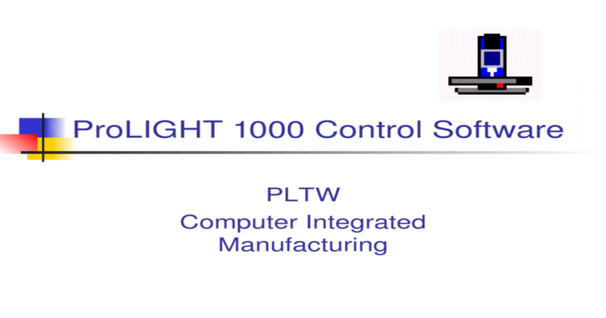 Prolight 1000 Software